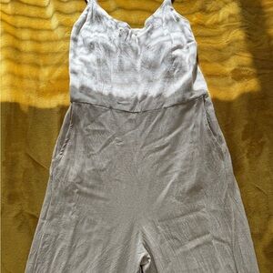 Cute Cream Jumpsuit